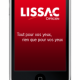 Application iPhone pour les lunettes Lissac